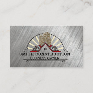 Construction Site   Commercial Residential Business Card