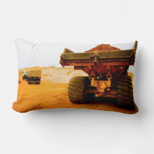Construction Site, Luanda, Luanda Province Lumbar Cushion