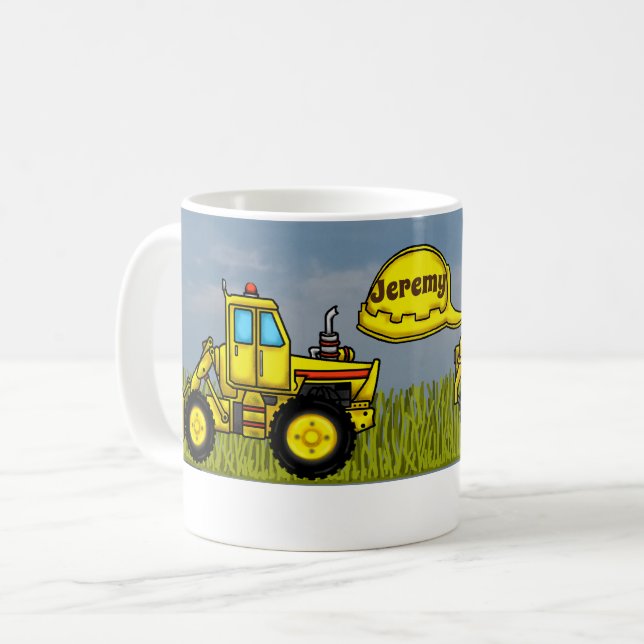 Construction Site Mug (Front Left)