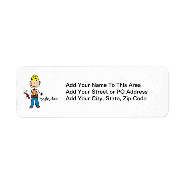 Construction Stick Figure (Front)