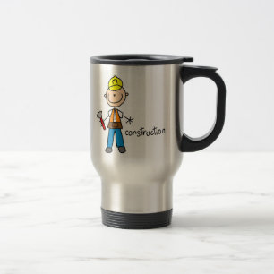 Construction Stick Figure Mug