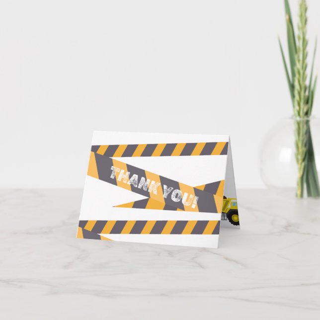 Construction Thank You Card (Front)