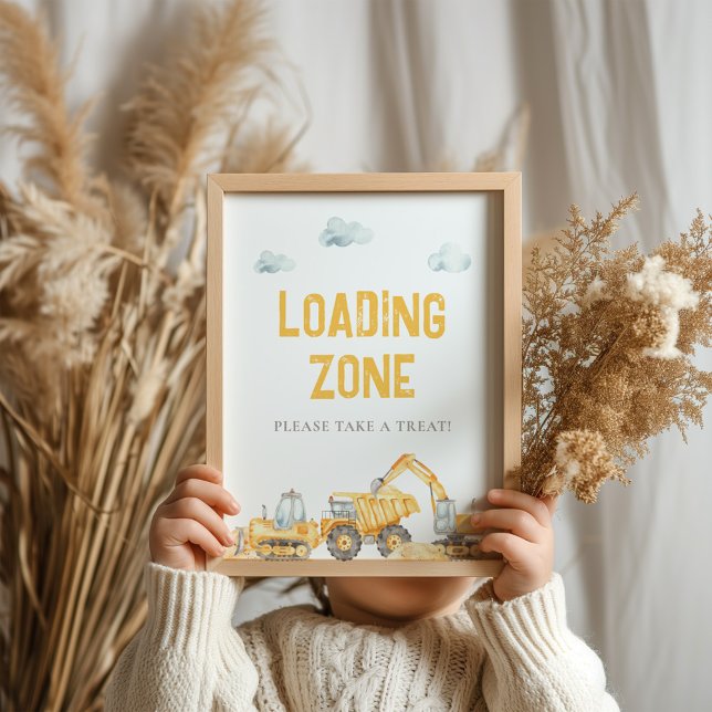 Construction Theme Birthday Favours Sign (Creator Uploaded)