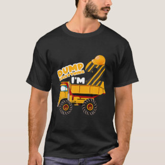 Construction Truck 2Nd Birthday Boy Builder 2 Year T-Shirt