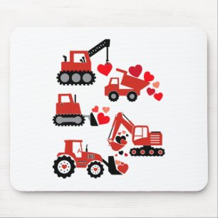 Construction Truck I Dig You Funny Kid Boy Toddler Mouse Pad