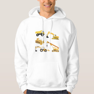 Construction Trucks Hoodie
