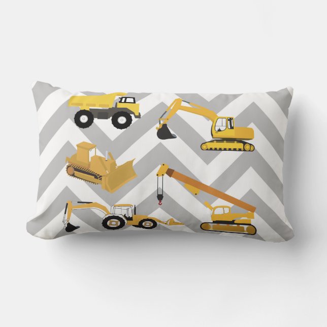 Construction Trucks Lumbar Cushion (Front)