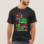 Construction Vehicle Christmas Red Trucks Winter B T-Shirt<br><div class="desc">Construction Vehicle Christmas Red Trucks Winter Boys Kids 1</div>