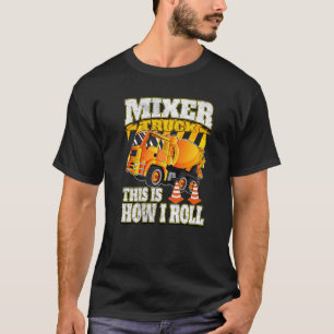 Construction Vehicle  Loves Cement Mixer Trucks T-Shirt