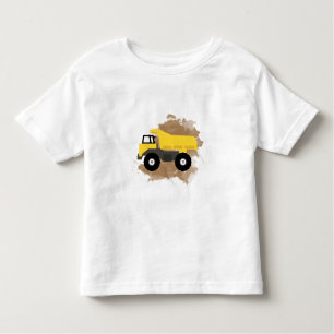 Construction Vehicle Mud  Toddler T-Shirt