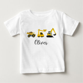 Construction Vehicles – Dump Truck Baby T-Shirt