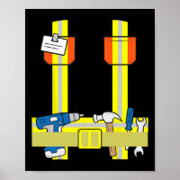 Construction Worker Cool Cosplay Halloween Costume