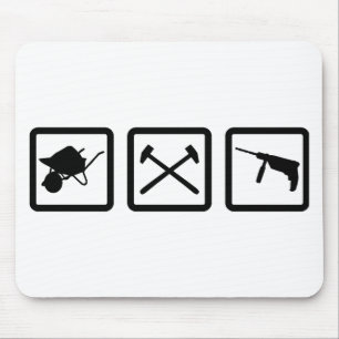 construction worker gear mouse pad
