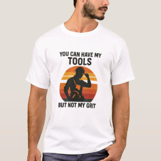 Construction worker grit T-Shirt