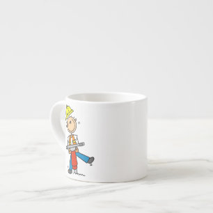 Construction Worker I Build T-shirts and Gifts Espresso Cup