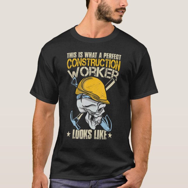 Construction Worker T-Shirt (Front)
