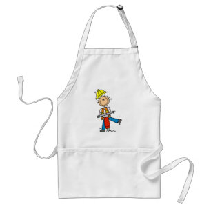 Construction Worker With Jack Hammer Gifts Standard Apron