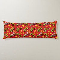 Construction Zone Body Pillow
