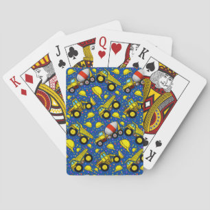 Construction Zone Playing Cards