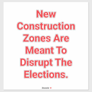Construction Zones Block Vote Hankamer Artjunkhaus