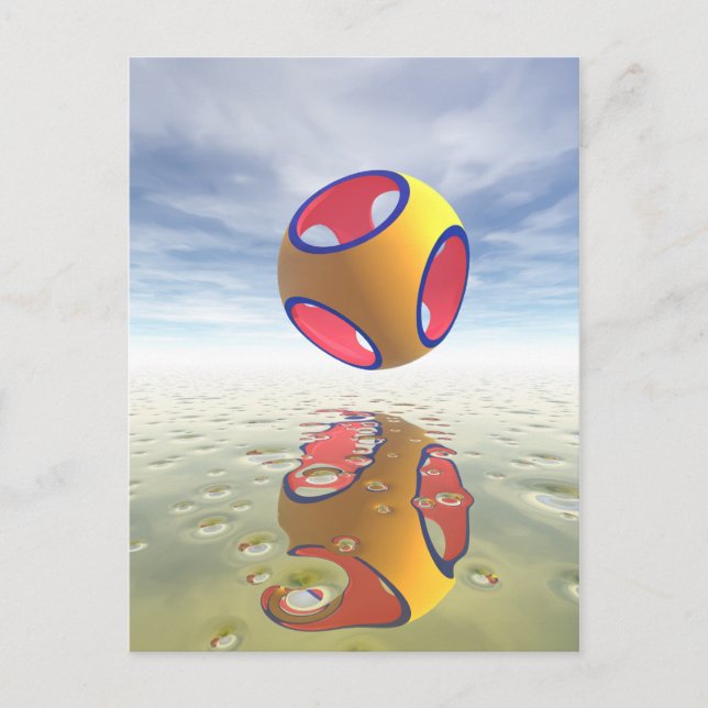 Constructive Solid Geometry Postcard (Front)