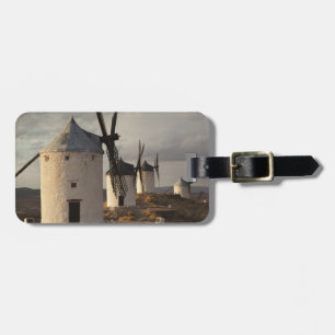 Consuegra, antique La Mancha windmills Luggage Tag