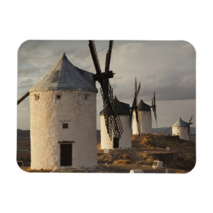 Consuegra, antique La Mancha windmills Magnet