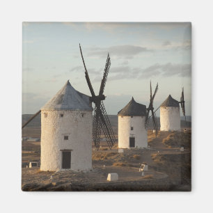 Consuegra, antique La Mancha windmills Magnet