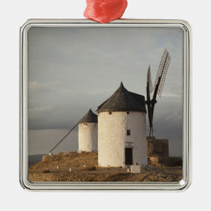 Consuegra, antique La Mancha windmills Metal Tree Decoration
