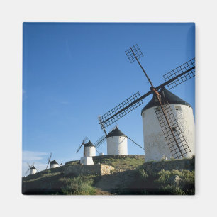 Consuegra, La Mancha, Spain, windmills 2 Magnet