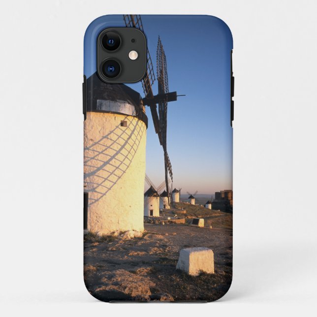 Consuegra, La Mancha, Spain, windmills Case-Mate iPhone Case (Back)