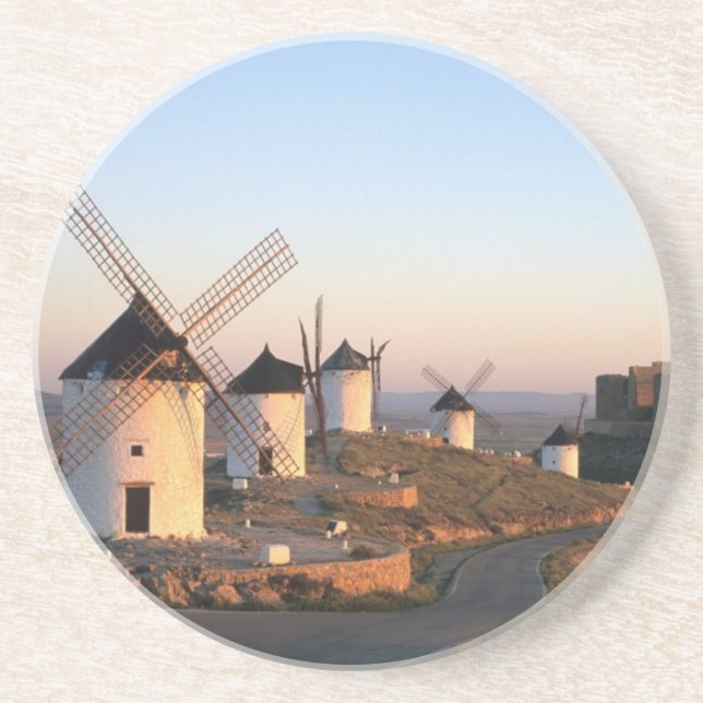 Consuegra, La Mancha, Spain, windmills Coaster (Front)
