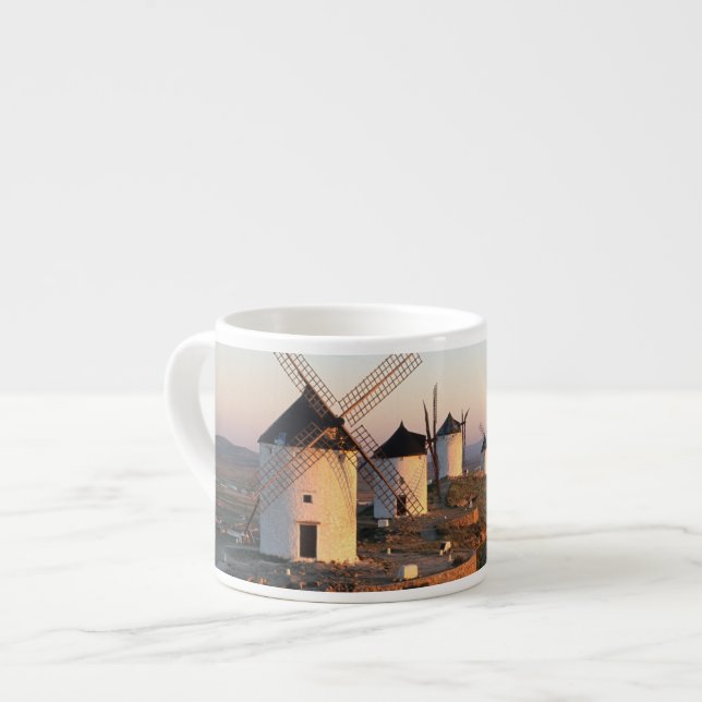 Consuegra, La Mancha, Spain, windmills Espresso Cup (Front Left)