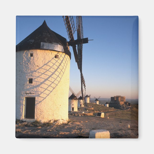 Consuegra, La Mancha, Spain, windmills Magnet (Front)