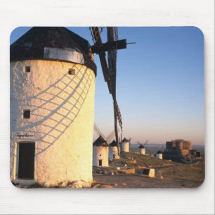 Consuegra, La Mancha, Spain, windmills Mouse Pad