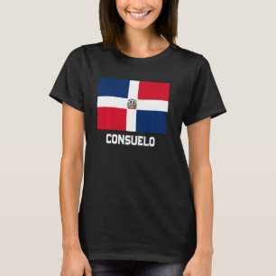 Consuelo Dominican Republic Flag Emblem Escudo Cre T-Shirt