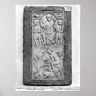 Consular diptych of Aetius, right hand panel Poster