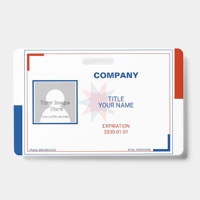 Consultant Badge ID Badge (Front)