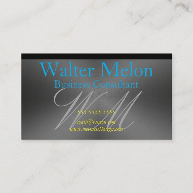 Consultant Business Card (Front)