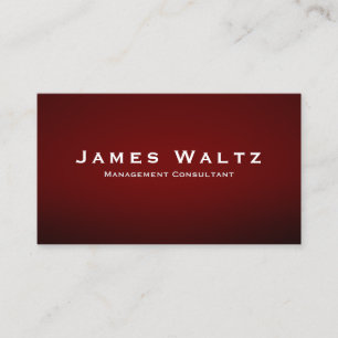 Consultant Business Card