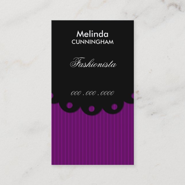 Consultant Business Card (Front)