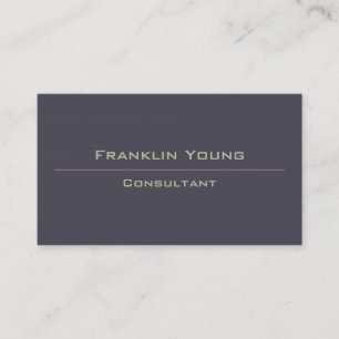 Consultant Business Card