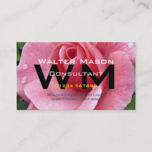 Consultant Create your Own Business Card