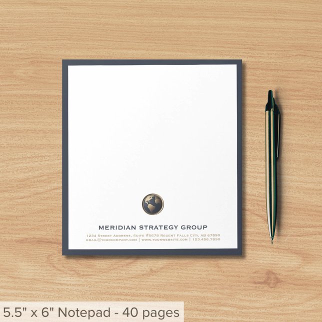 Consulting Logo Professional Notepad (Creator Uploaded)