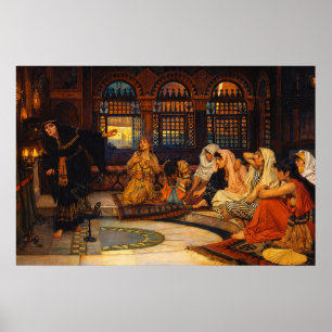 Consulting the Oracle by John William Waterhouse Poster