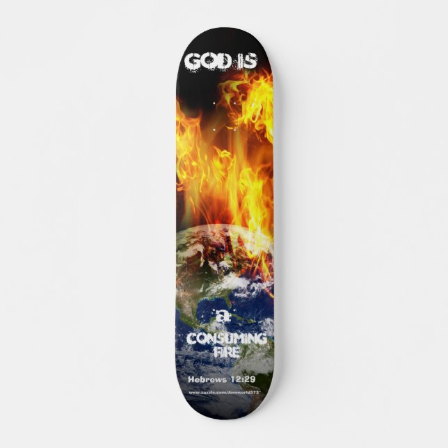 Consuming Fire Skateboard (Front)