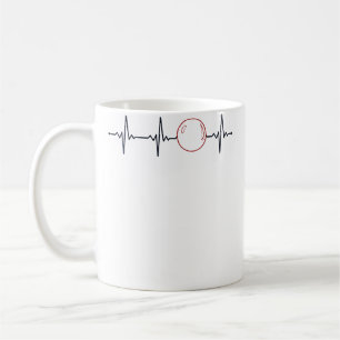Contact Juggling Heartbeat Ball Juggler Contact Ju Coffee Mug