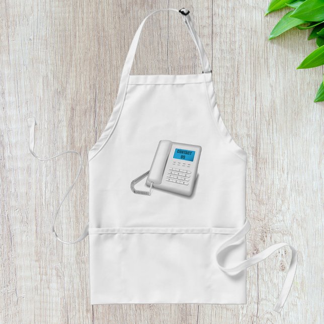 Contact Us Telephone Standard Apron (Creator Uploaded)