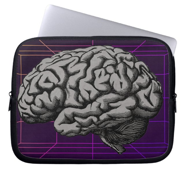 Contain the Brain Laptop Sleeve (Front)