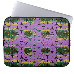 Contained Sky Flame Pinwheels Laptop Sleeve
